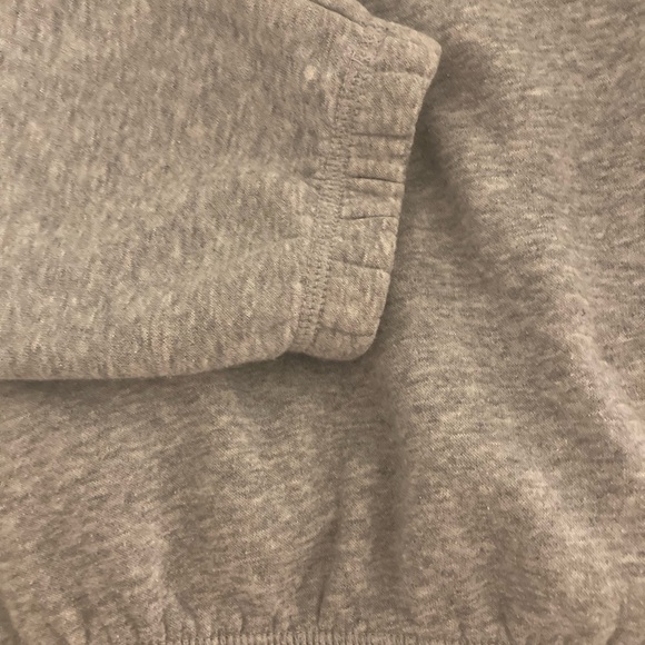 Zara Cropped Grey Hoodie - Picture 7 of 7